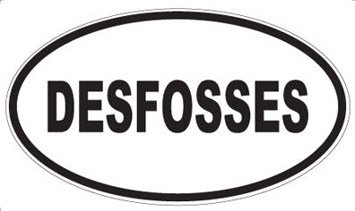 DESFOSSES - Oval Magnet