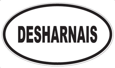 DESHARNAIS - Oval Magnet