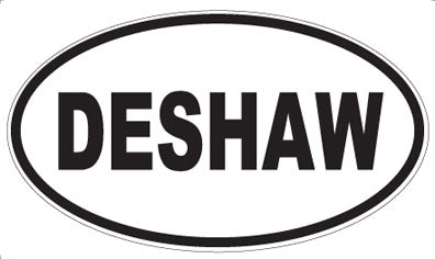 DESHAW - Oval Magnet