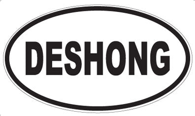 DESHONG - Oval Magnet