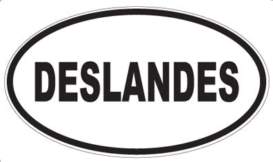 DESLANDES - Oval Magnet