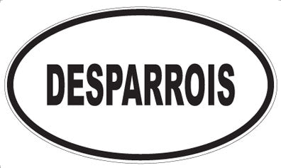 DESPARROIS - Oval Magnet