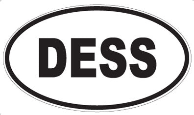 DESS - Oval Magnet