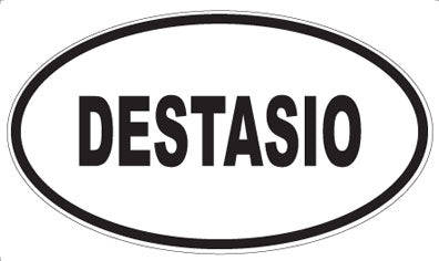 DESTASIO - Oval Magnet