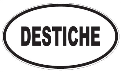 DESTICHE - Oval Magnet