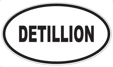 DETILLION - Oval Magnet