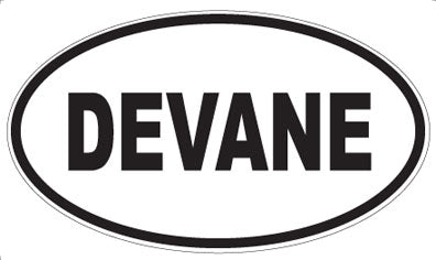 DEVANE - Oval Magnet