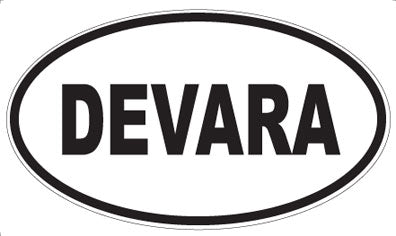 DEVARA - Oval Sticker