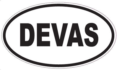 DEVAS - Oval Magnet