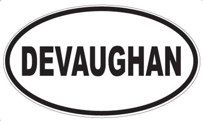 DEVAUGHAN - Oval Magnet