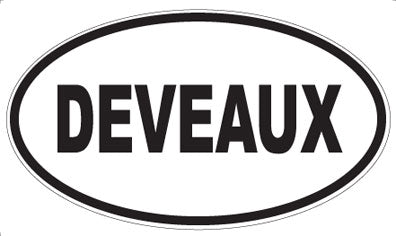 DEVEAUX - Oval Magnet