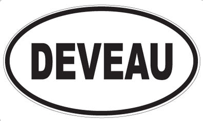DEVEAU - Oval Magnet
