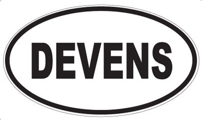 DEVENS - Oval Magnet