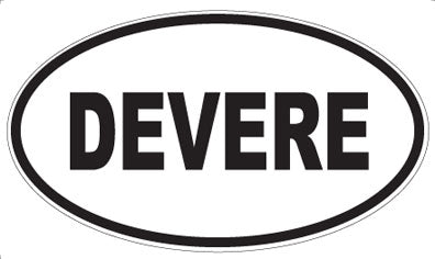 DEVERE - Oval Magnet