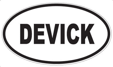 DEVICK - Oval Magnet