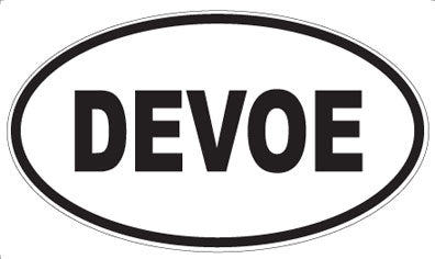 DEVOE - Oval Magnet