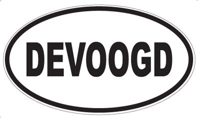 DEVOOGD - Oval Magnet
