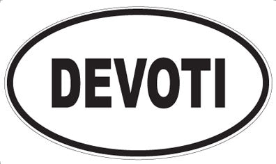 DEVOTI - Oval Magnet