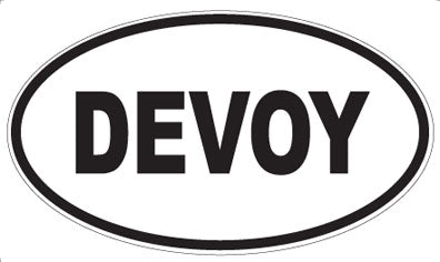 DEVOY - Oval Magnet