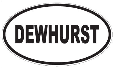 DEWHURST - Oval Magnet