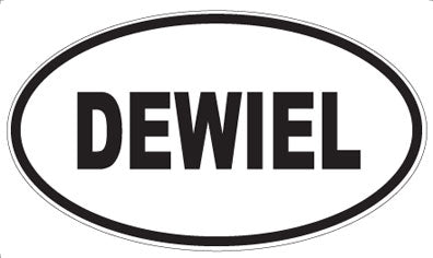 DEWIEL - Oval Magnet