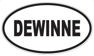 DEWINNE - Oval Magnet