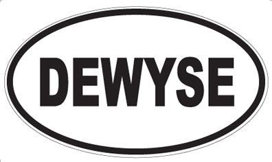 DEWYSE - Oval Magnet