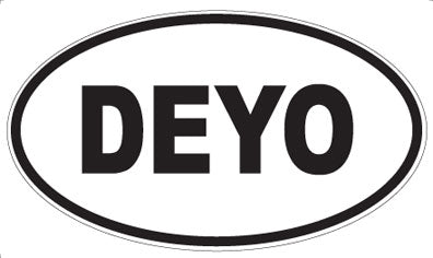 DEYO - Oval Magnet