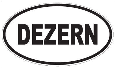 DEZERN - Oval Magnet