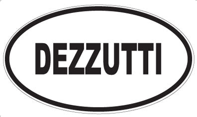 DEZZUTTI - Oval Magnet