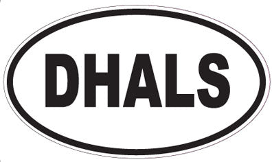DHALS - Oval Magnet