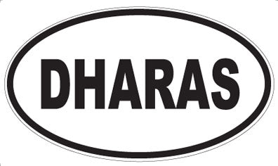 DHARAS - Oval Magnet