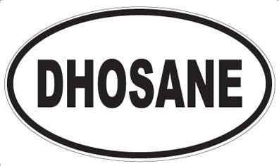 DHOSANE - Oval Magnet