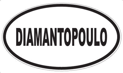 DIAMANTOPOULO - Oval Magnet
