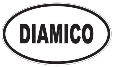 DIAMICO - Oval Sticker