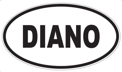 DIANO - Oval Magnet