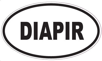 DIAPIR - Oval Sticker
