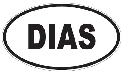 DIAS - Oval Magnet