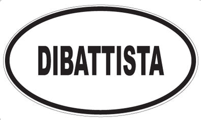 DIBATTISTA - Oval Magnet