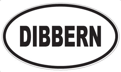 DIBBERN - Oval Magnet