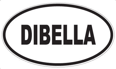 DIBELLA - Oval Sticker