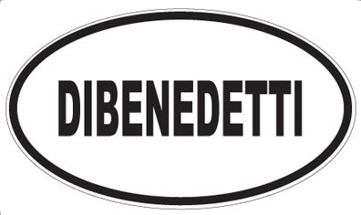 DIBENEDETTI - Oval Magnet