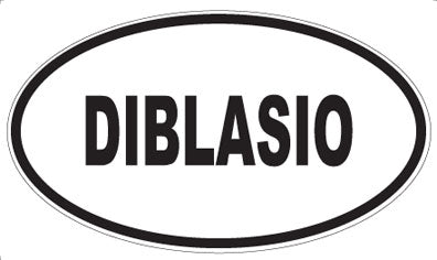 DIBLASIO - Oval Sticker