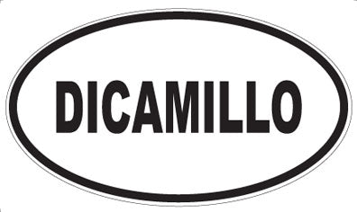 DICAMILLO - Oval Magnet