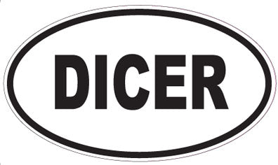 DICER - Oval Magnet