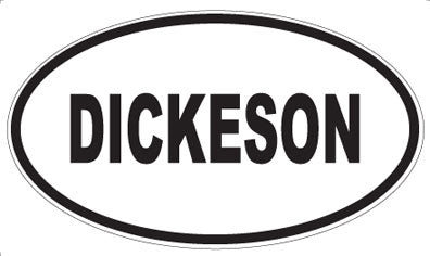 DICKESON - Oval Magnet
