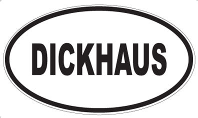 DICKHAUS - Oval Magnet
