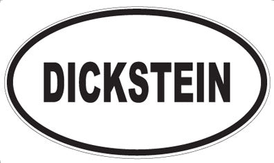 DICKSTEIN - Oval Magnet