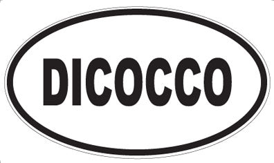 DICOCCO - Oval Magnet