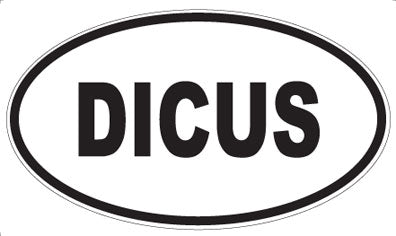 DICUS - Oval Magnet